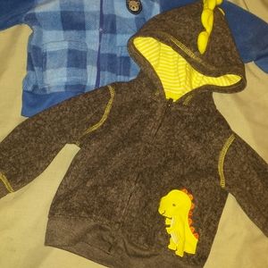 0-3 month boy hoodie jackets